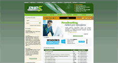 Desktop Screenshot of php5.sk