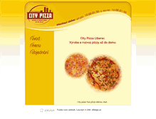 Tablet Screenshot of citypizza.php5.cz